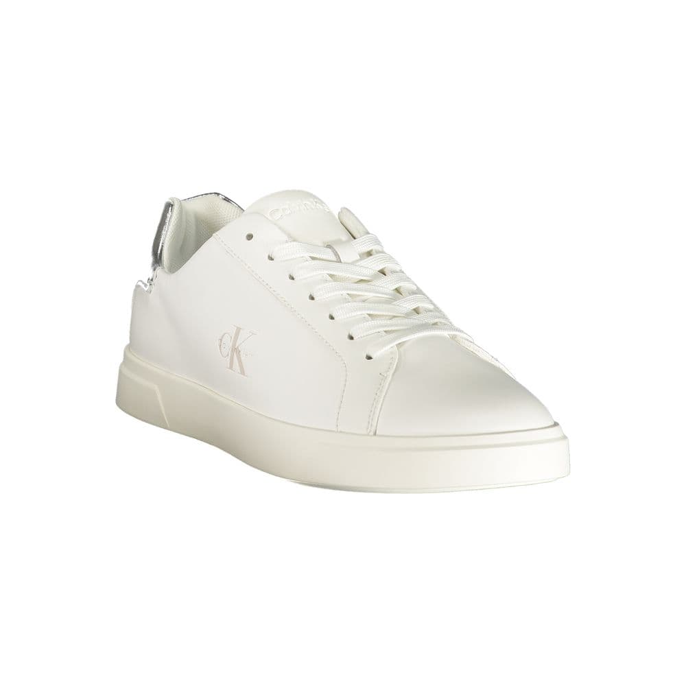 Calvin Klein Bianco Poliuretano Donna Sneaker - 2