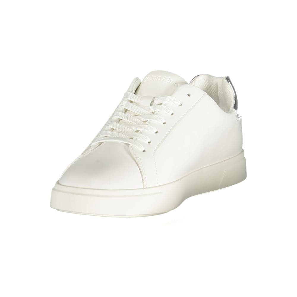 Calvin Klein Bianco Poliuretano Donna Sneaker - 3