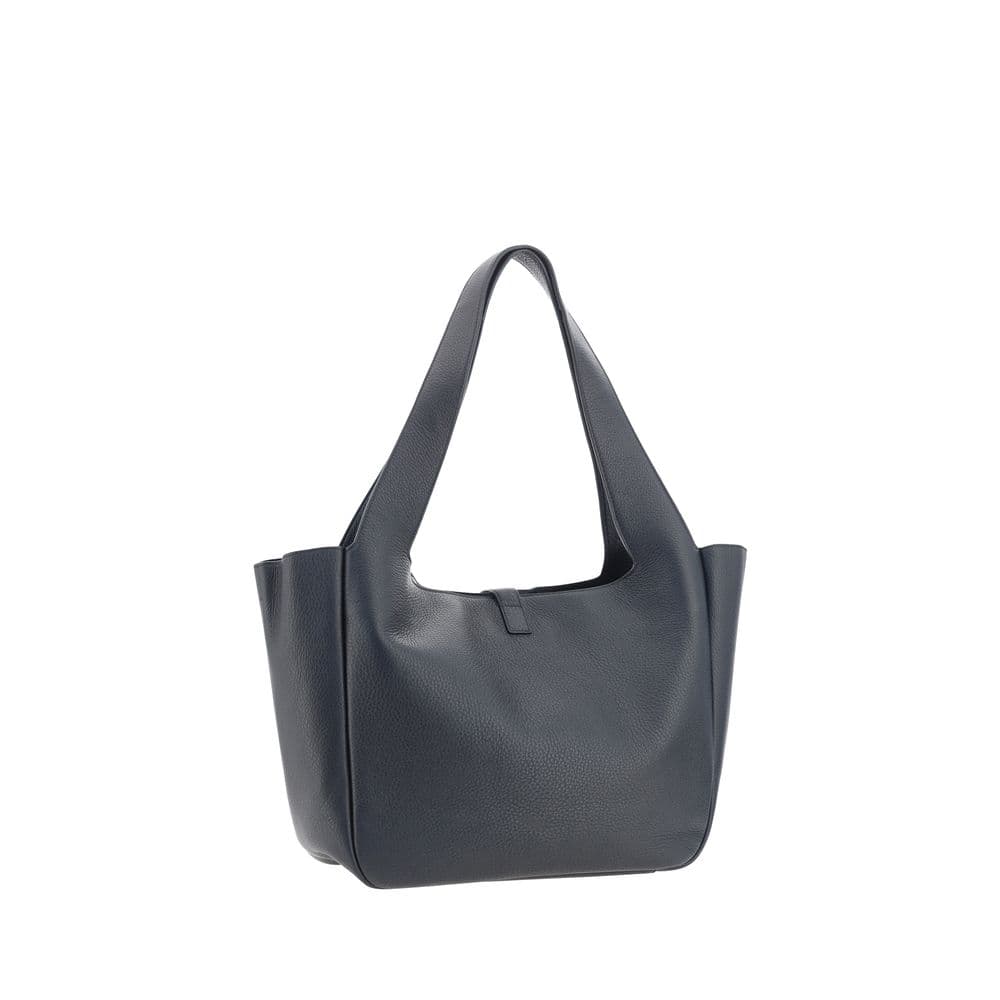 Saint Laurent Black Calf Leather Bos Taurus Shoulder Bag - 3