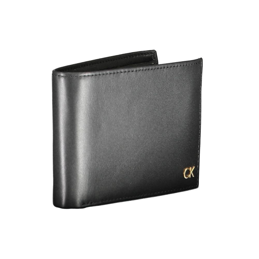 Calvin Klein Black Leather Men Wallet - 3