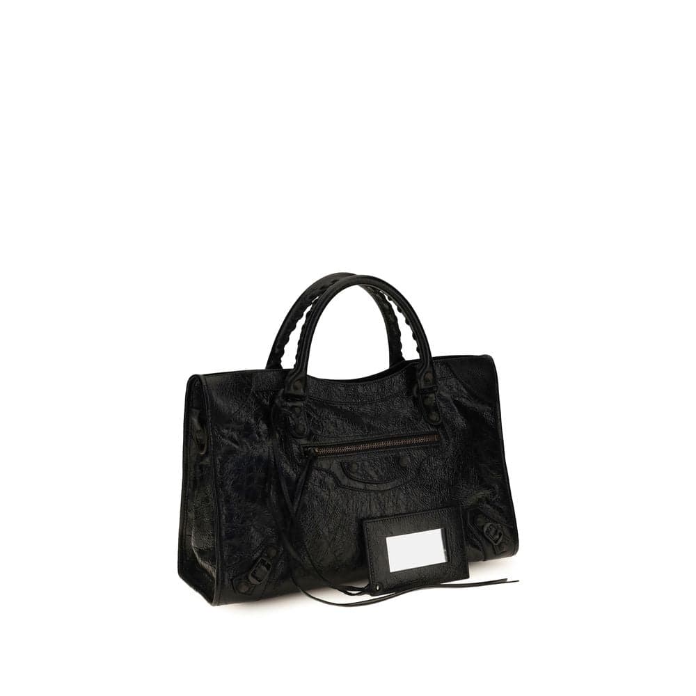 Balenciaga Black Lamb Ovis Aries Aries Handbag - 2