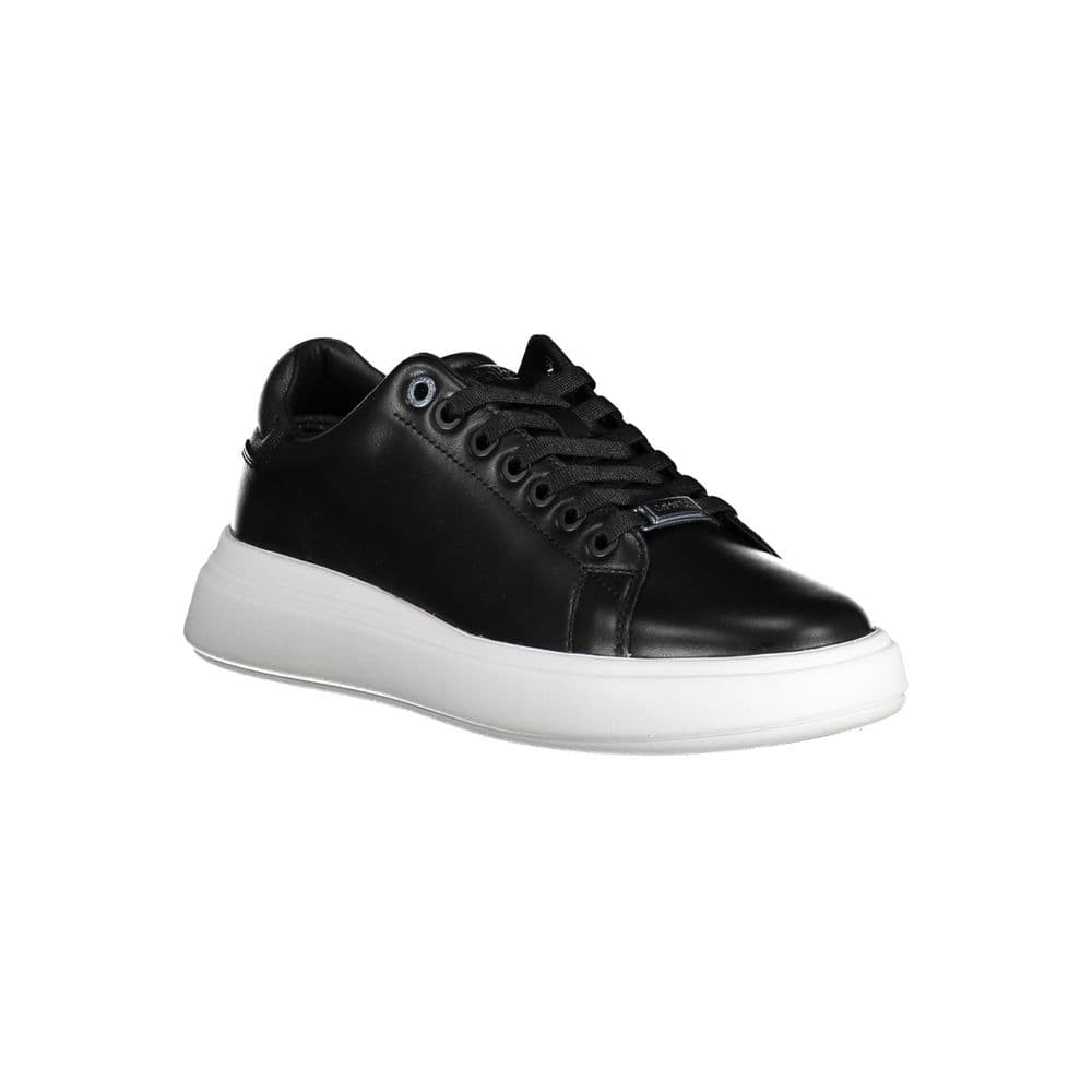 Calvin Klein Nero Pelle Donna Sneaker - 2