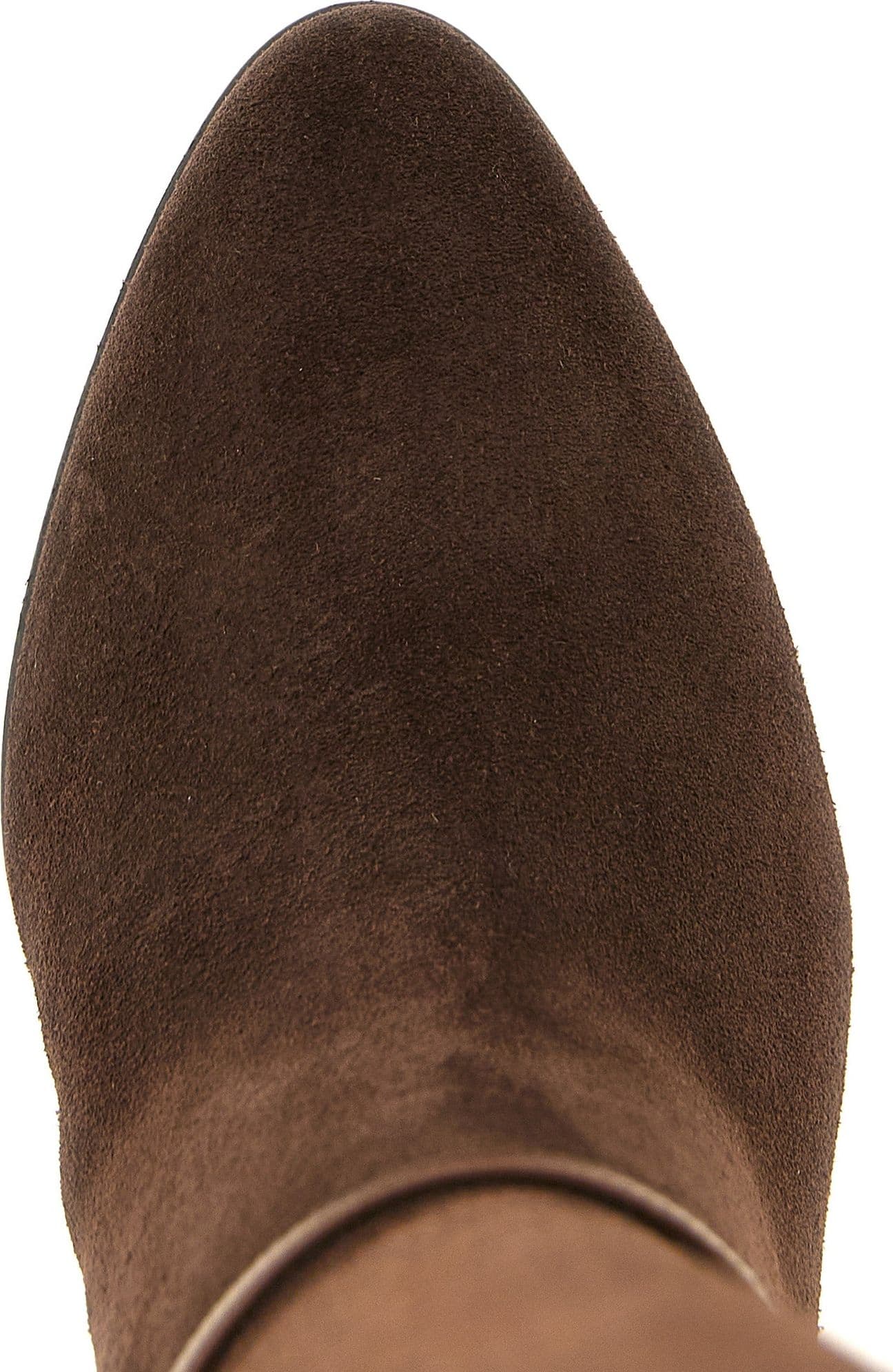 Valentino Garavani Brown Calfskin Over The Knee - 4