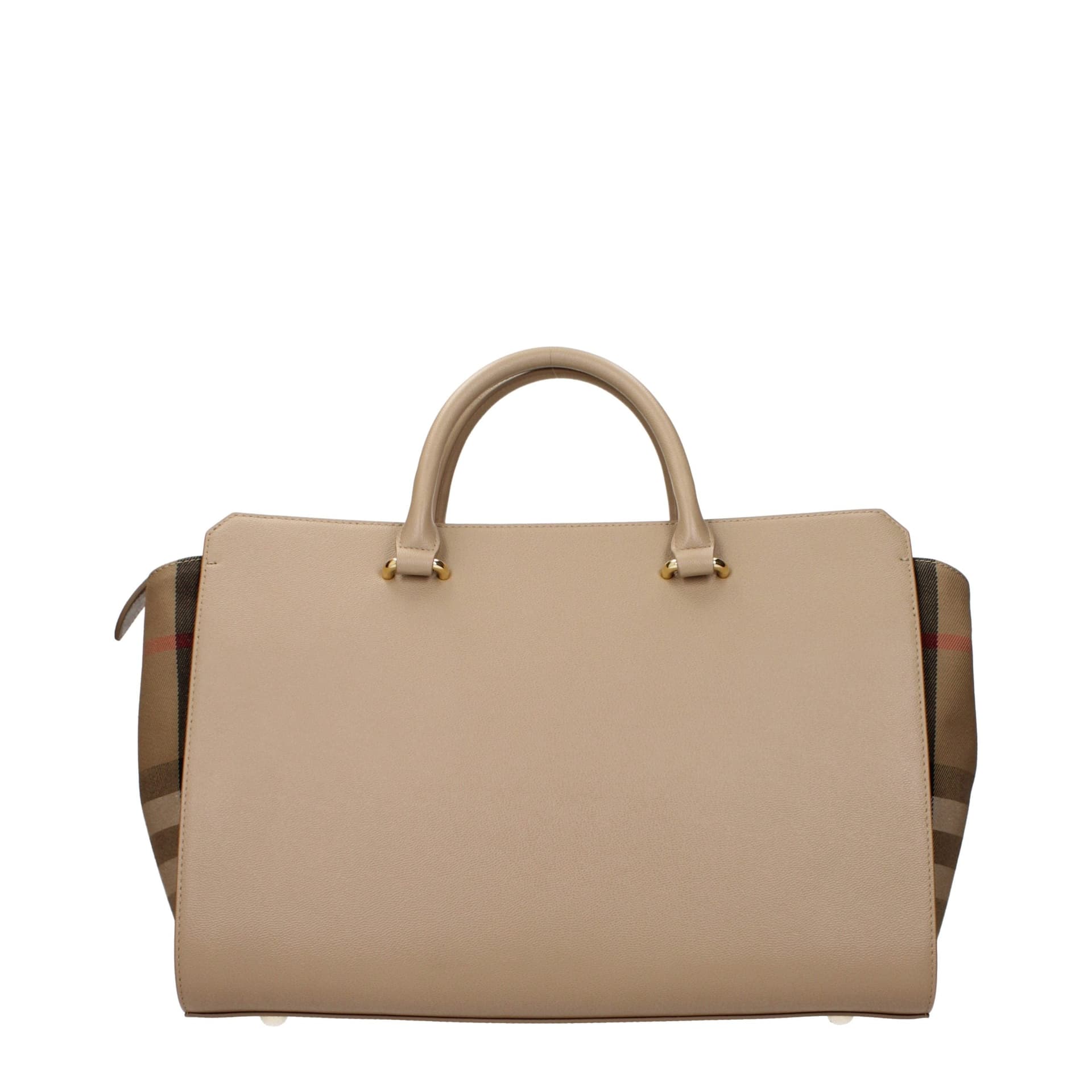 Burberry Beige Leather Handbag - 3