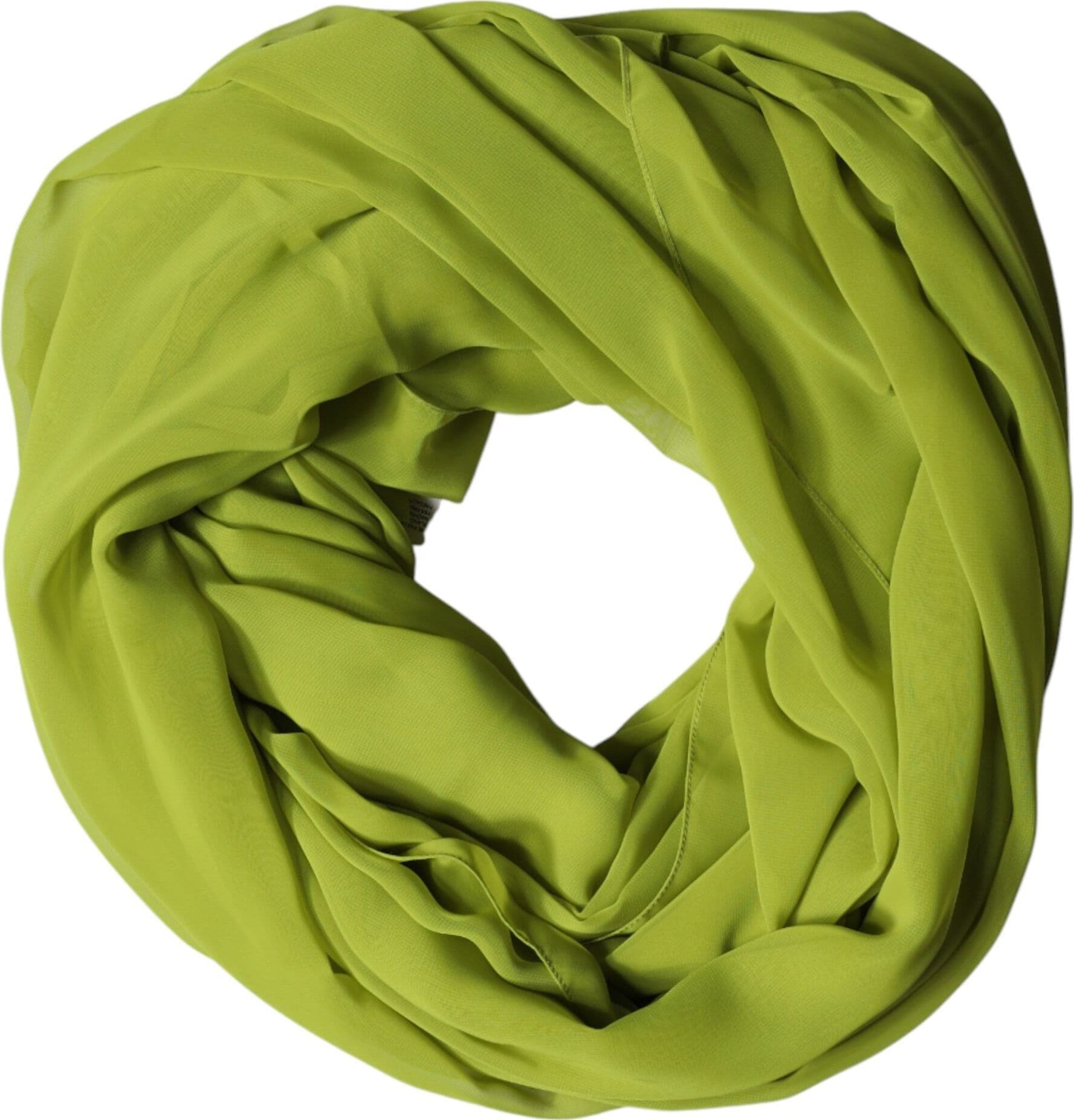 Dolce & Gabbana Green Polyester Stole Neck Wrap Shawl  Scarf - 5