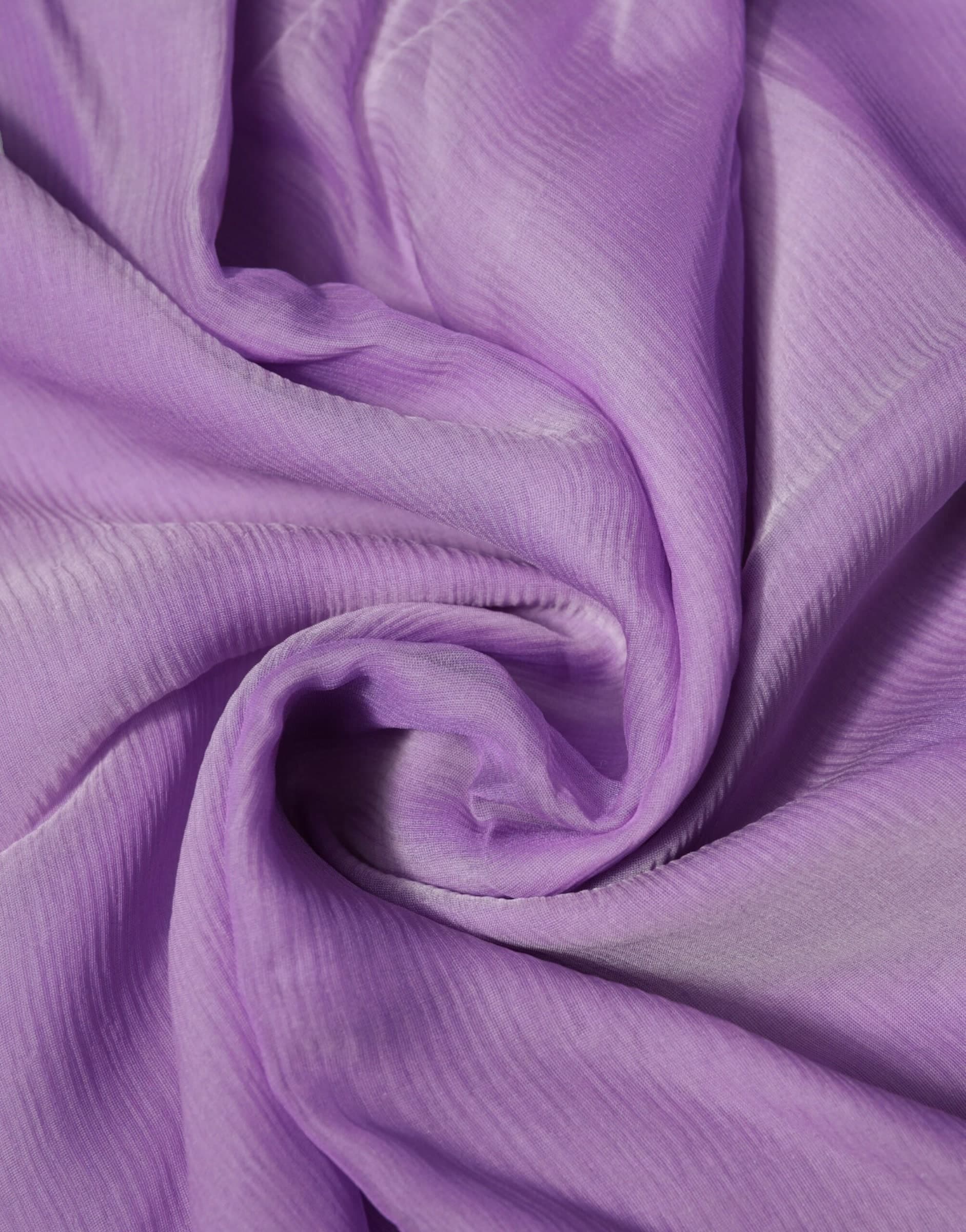 Dolce & Gabbana Purple Silk Rectangle Wrap Shawl Scarf - 4