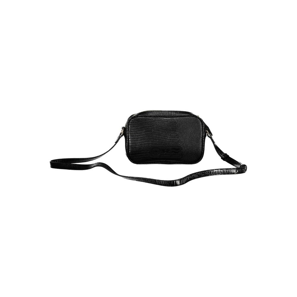 La Martina Black Polyurethane Women Handbag - 2