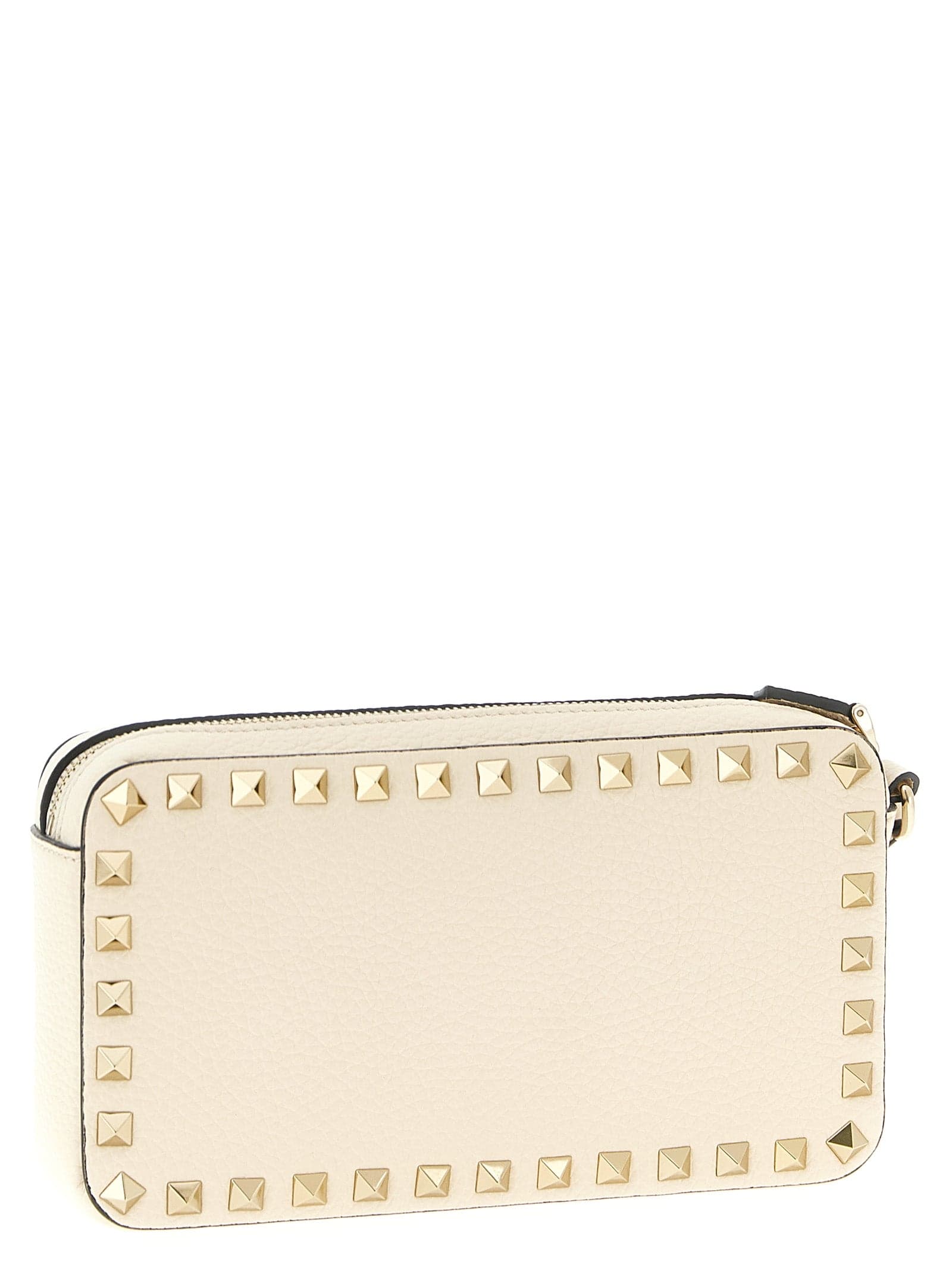 Valentino Garavani White Calfskin Clutch Bag - 2
