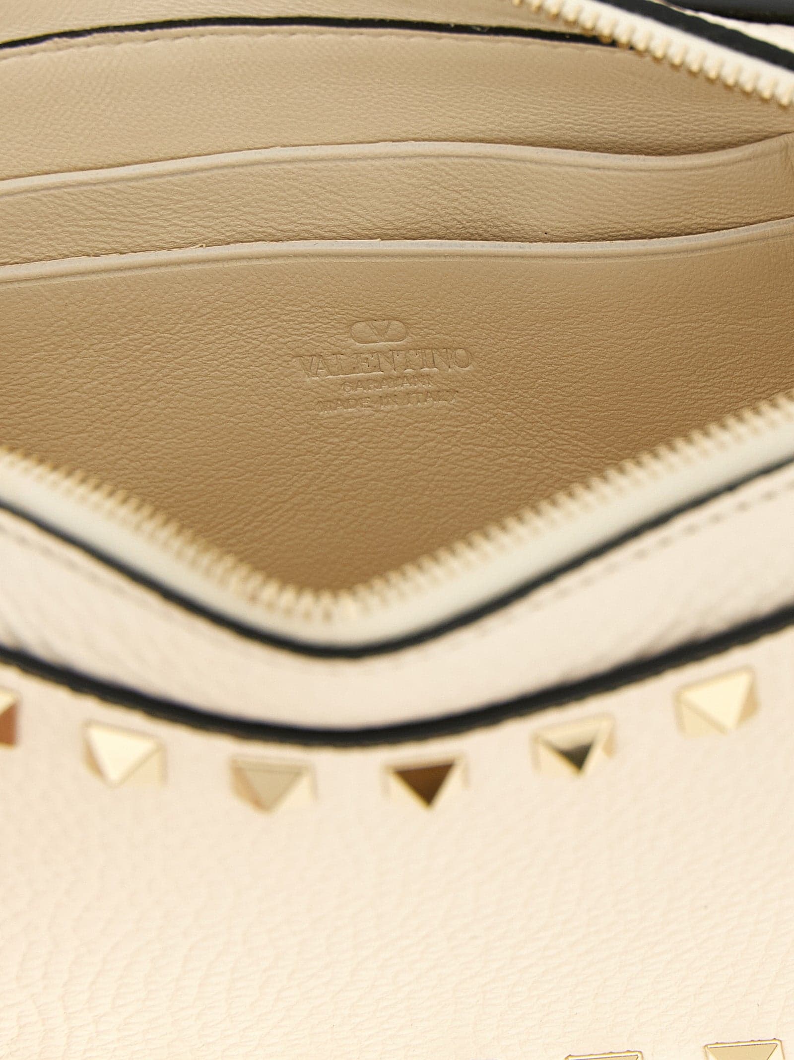 Valentino Garavani White Calfskin Clutch Bag - 4
