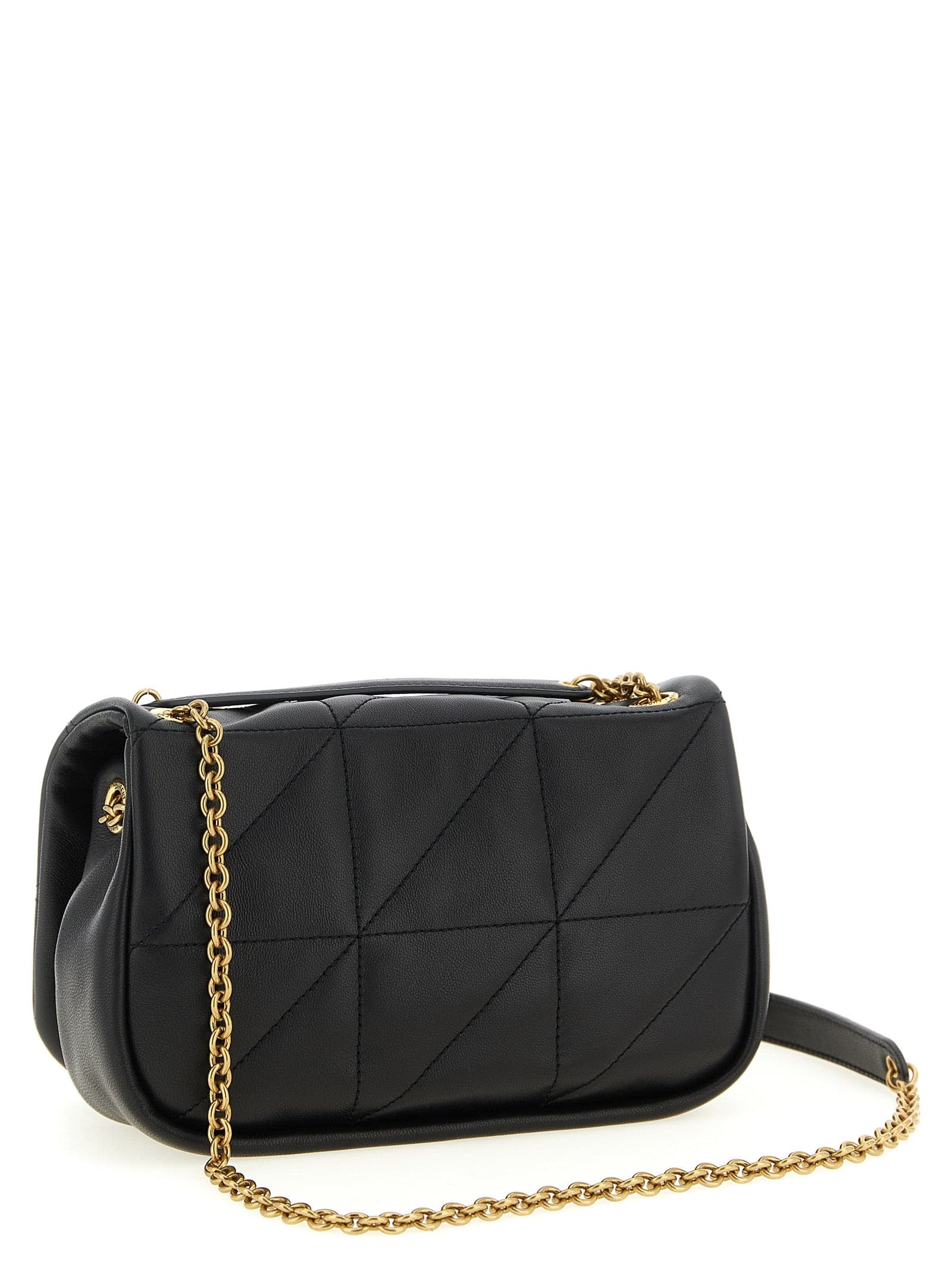 Saint Laurent Black Lamb Leather Shoulder Bag - 2