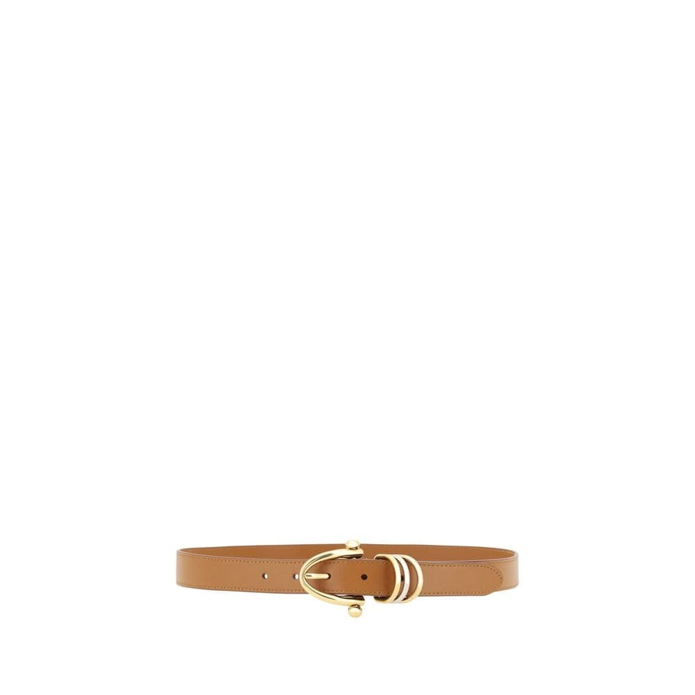 Chloé Beige Calf Leather Bos Taurus Regular Belt - 2