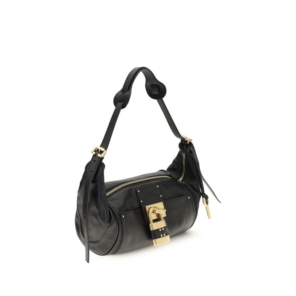 Chloé Black Calf Leather Bos Taurus Shoulder Bag - 2