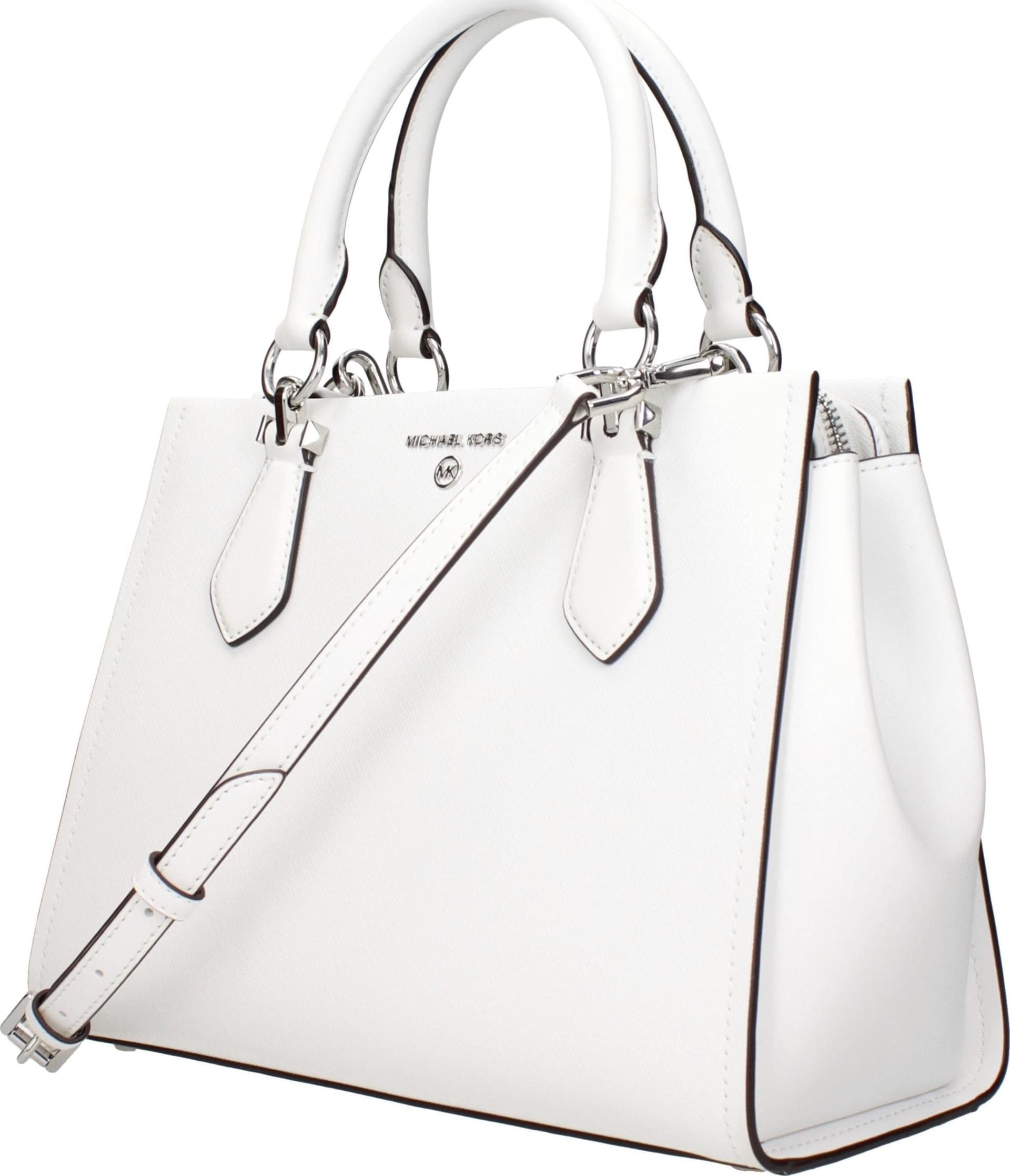 Michael Kors White Leather Handbag - 2