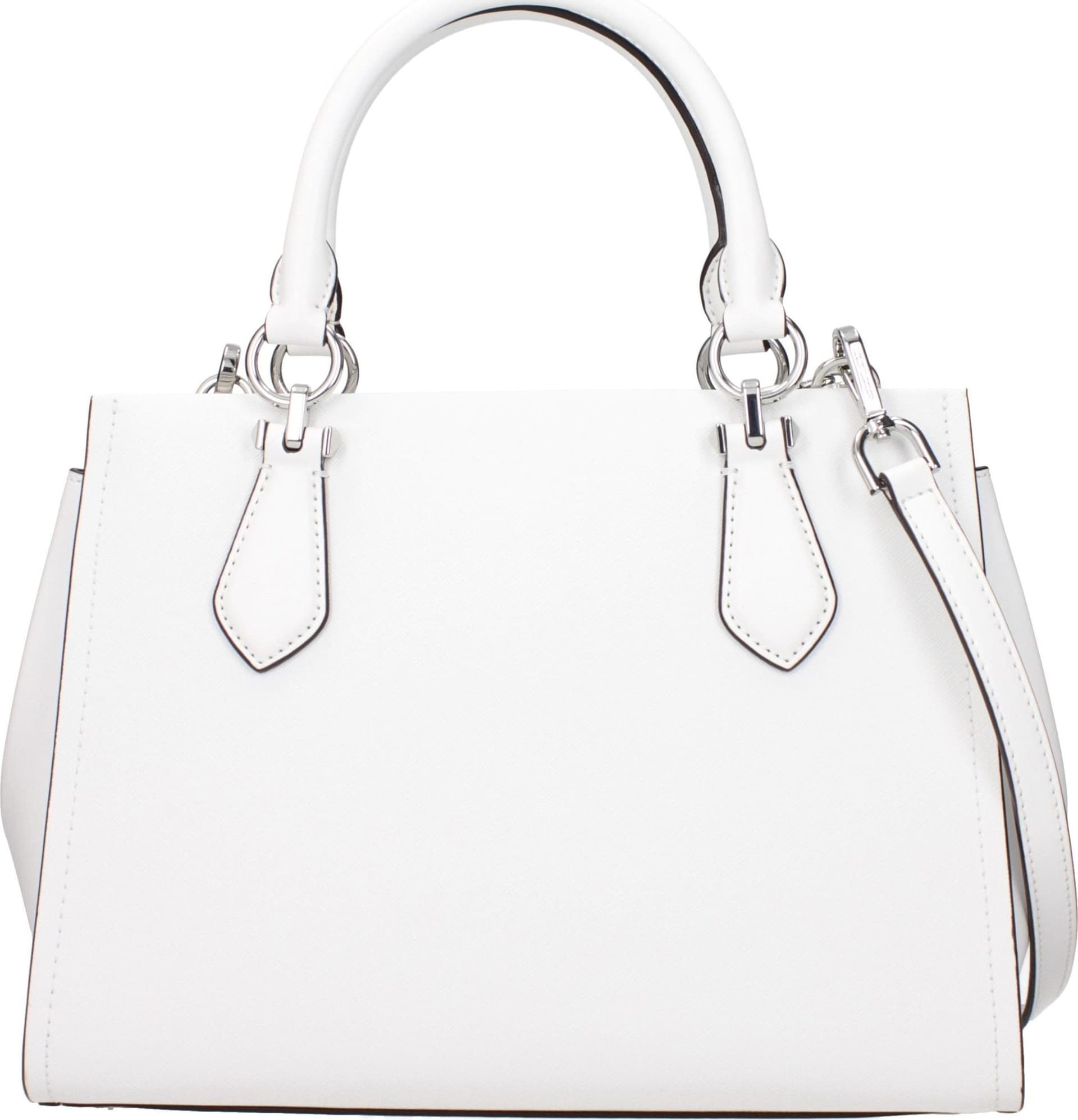 Michael Kors White Leather Handbag - 3