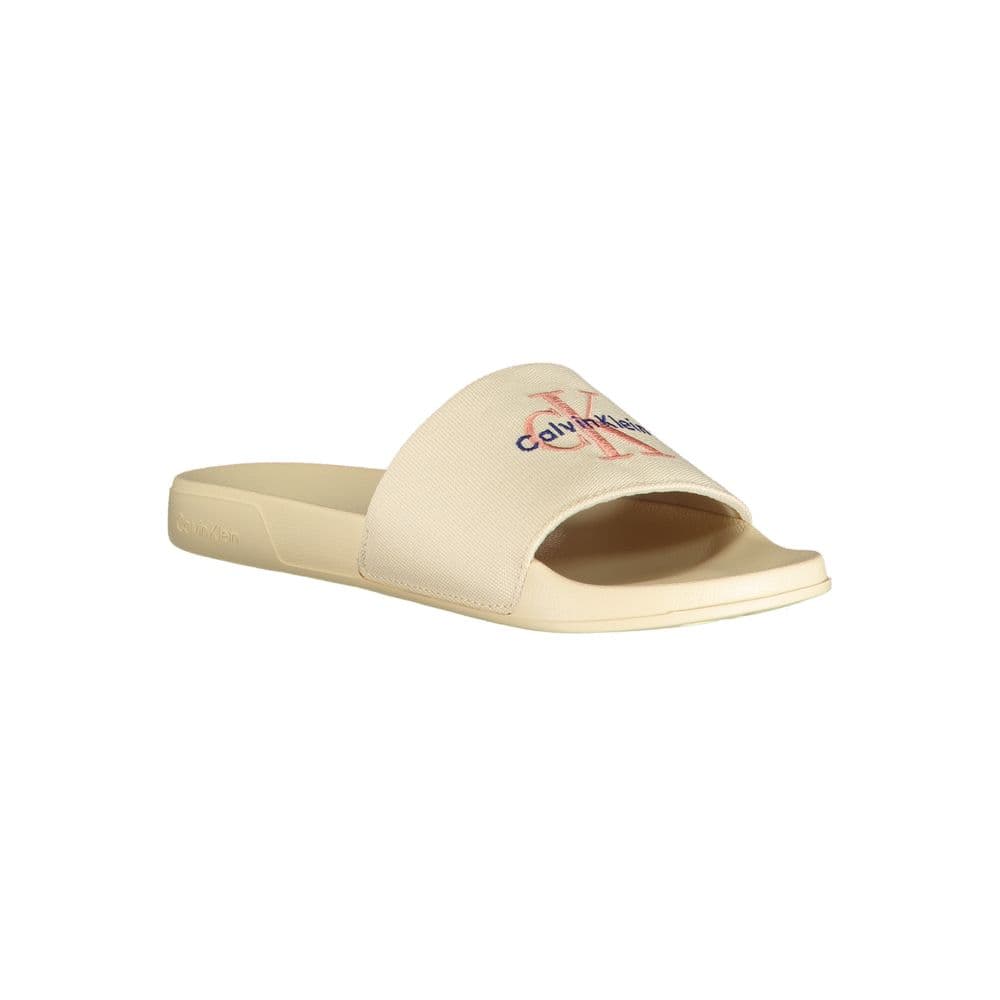 Calvin Klein Beige Polyester Women Shoe - 2