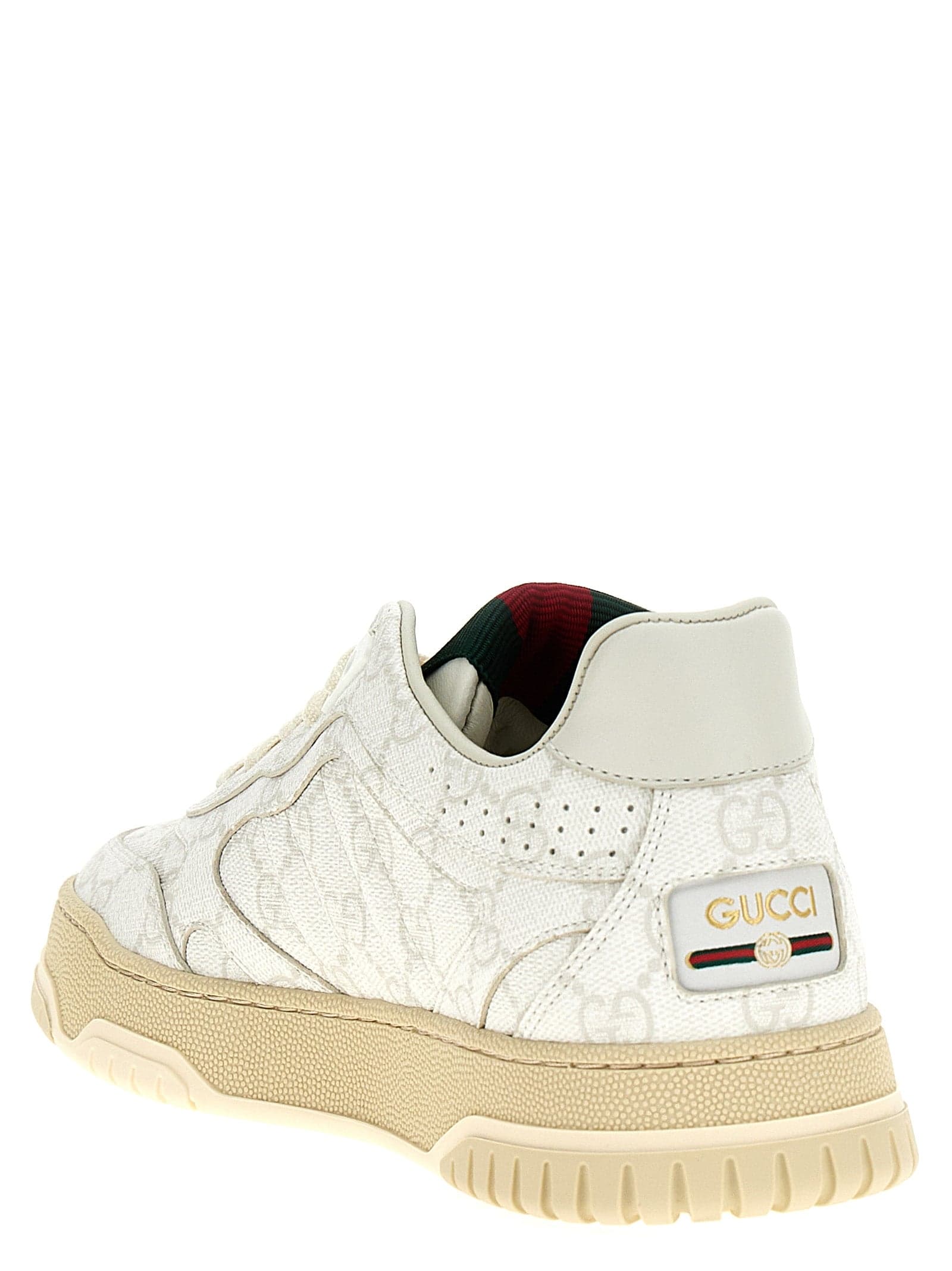 Gucci White Polyethylene Sneakers - 3