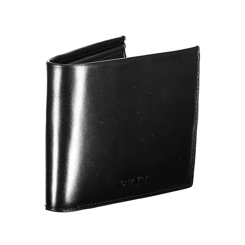 Calvin Klein Black Leather Men Wallet - 3