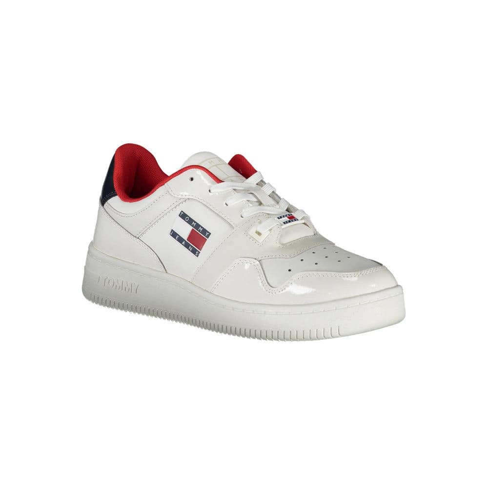 Tommy Hilfiger Bianco Leather Women Sneaker - 3