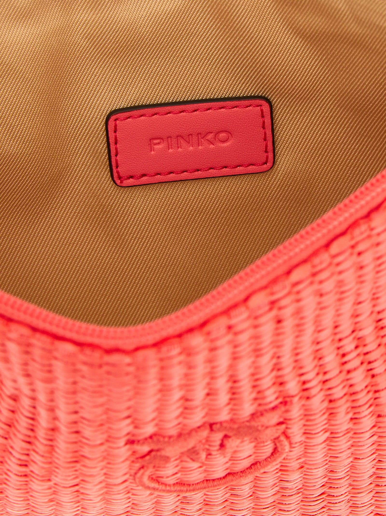 PINKO Fuchsia Polypropylene Clutch Bag - 4