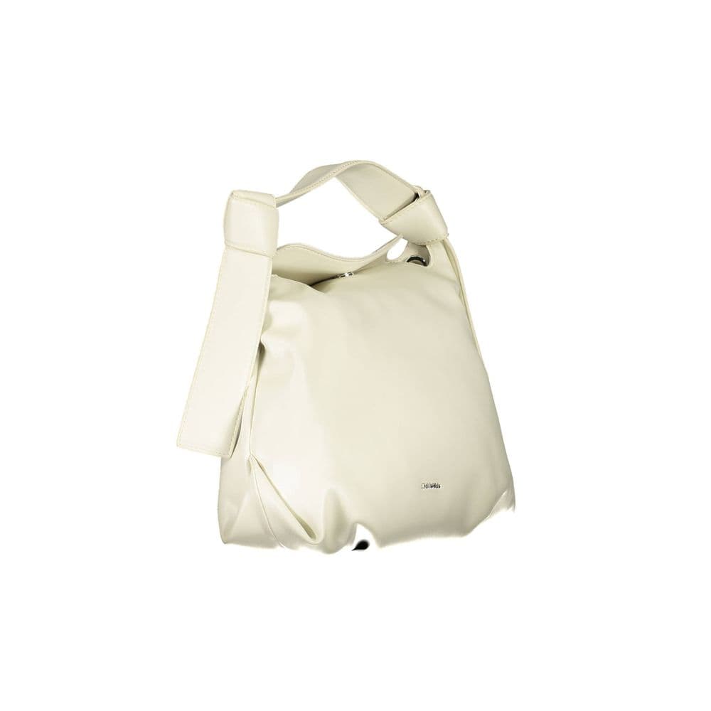 Calvin Klein Beige Polyester Women Handbag - 3
