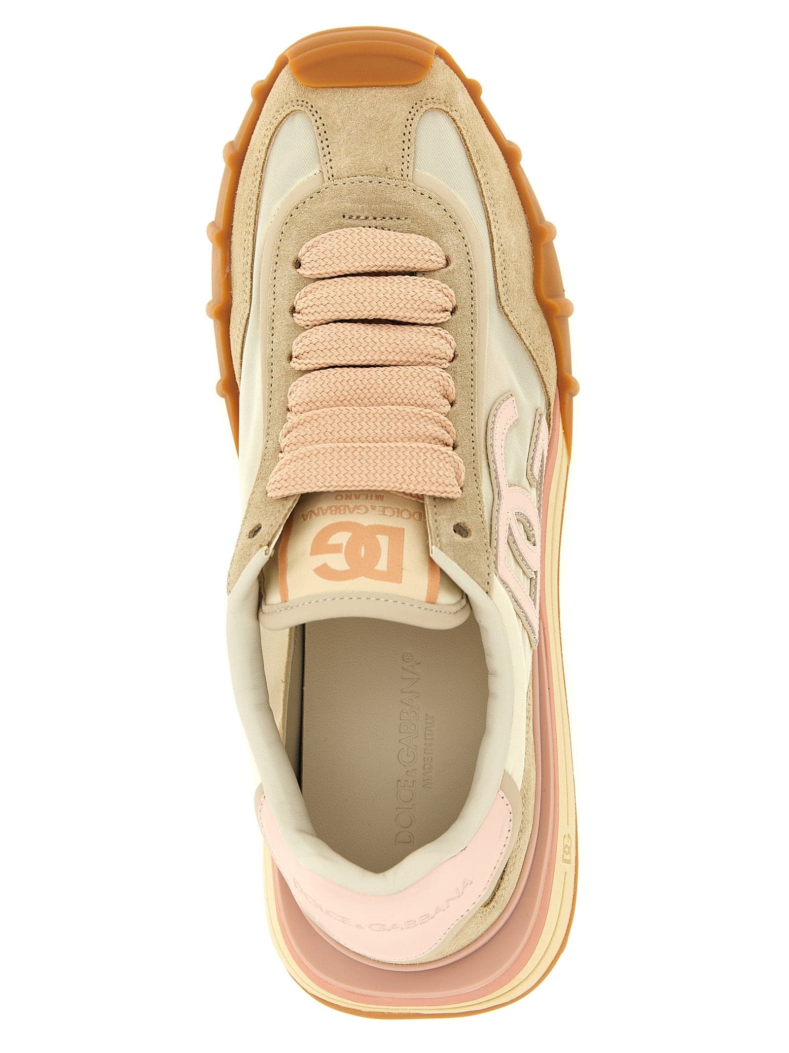 Dolce & Gabbana Multicolor Polyamide Athletic Sneakers - 4