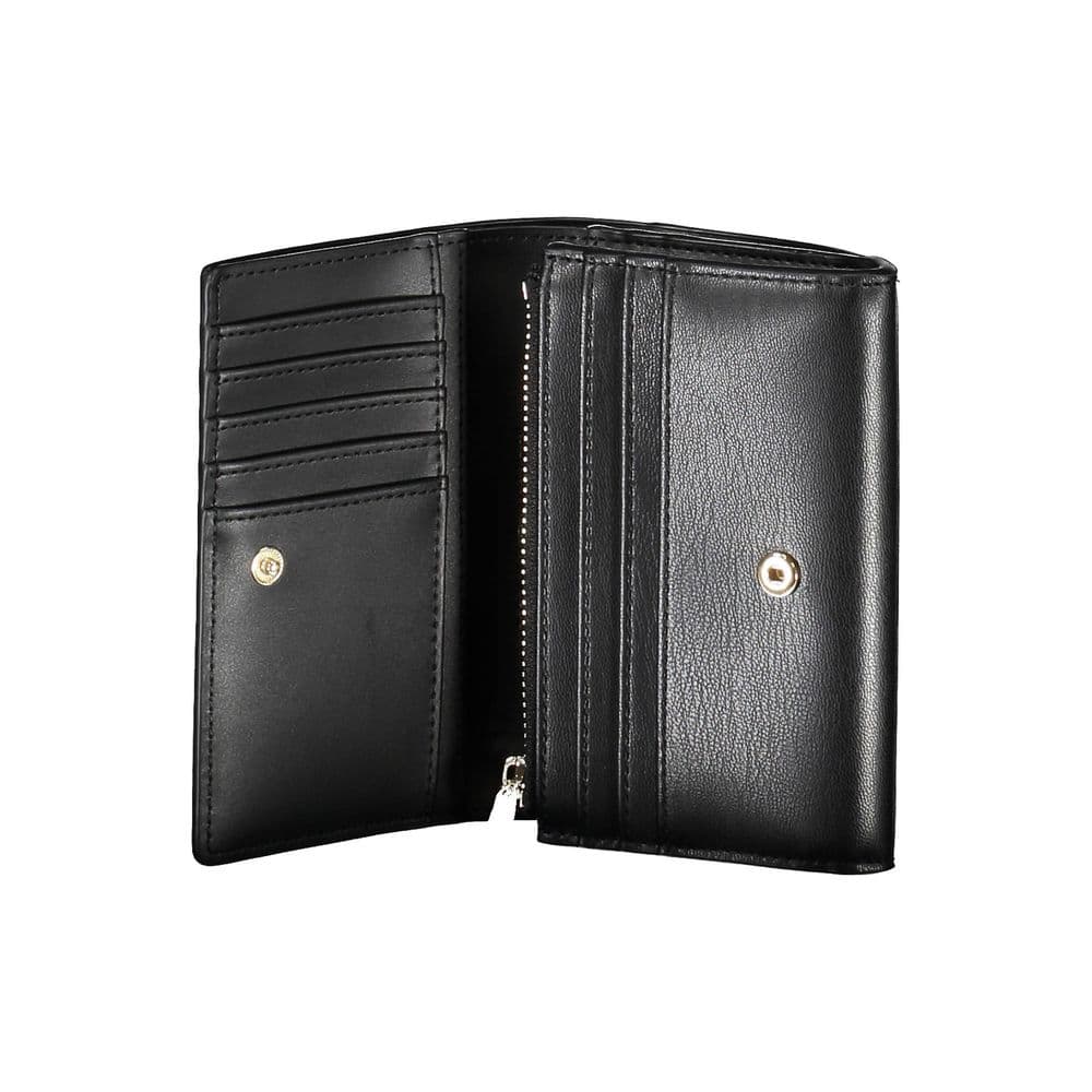 Tommy Hilfiger Black Polyurethane Women Wallet - 2