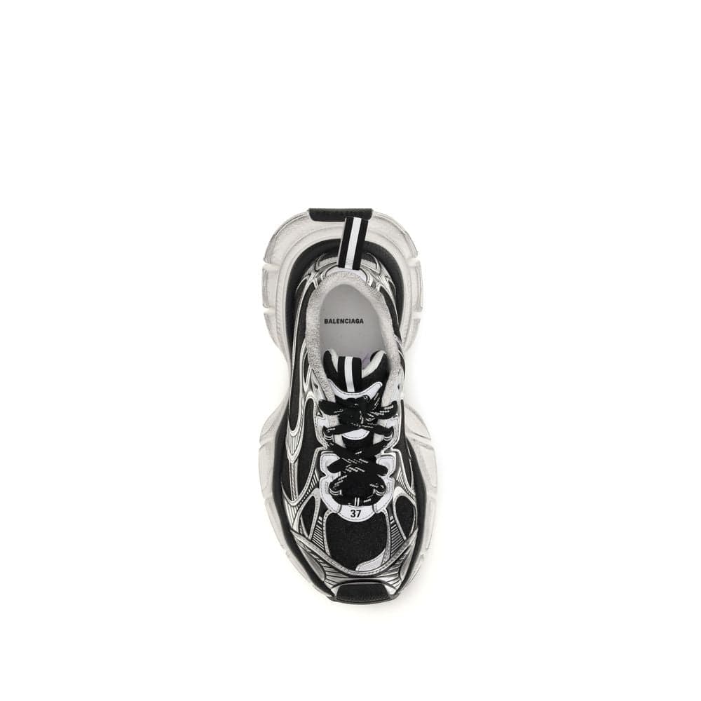 Balenciaga Multicolor Polyethylene Athletic Sneakers - 4