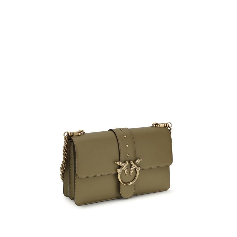 PINKO Bicolor Calf Leather Bos Taurus Shoulder Bag - 2