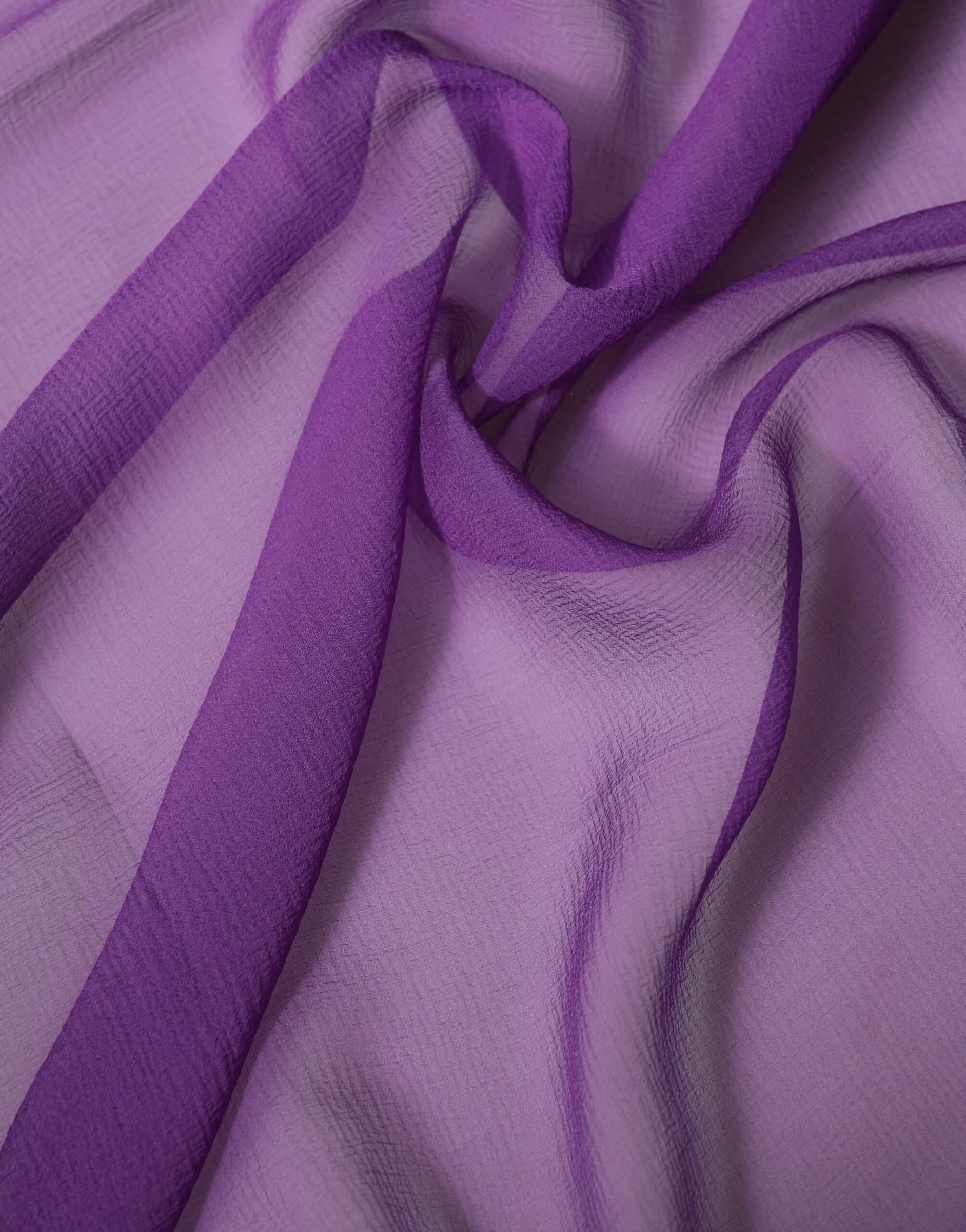 Dolce & Gabbana Purple Silk Neck Wrap Shawl Stole 200cm x 134cm Scarf - 4