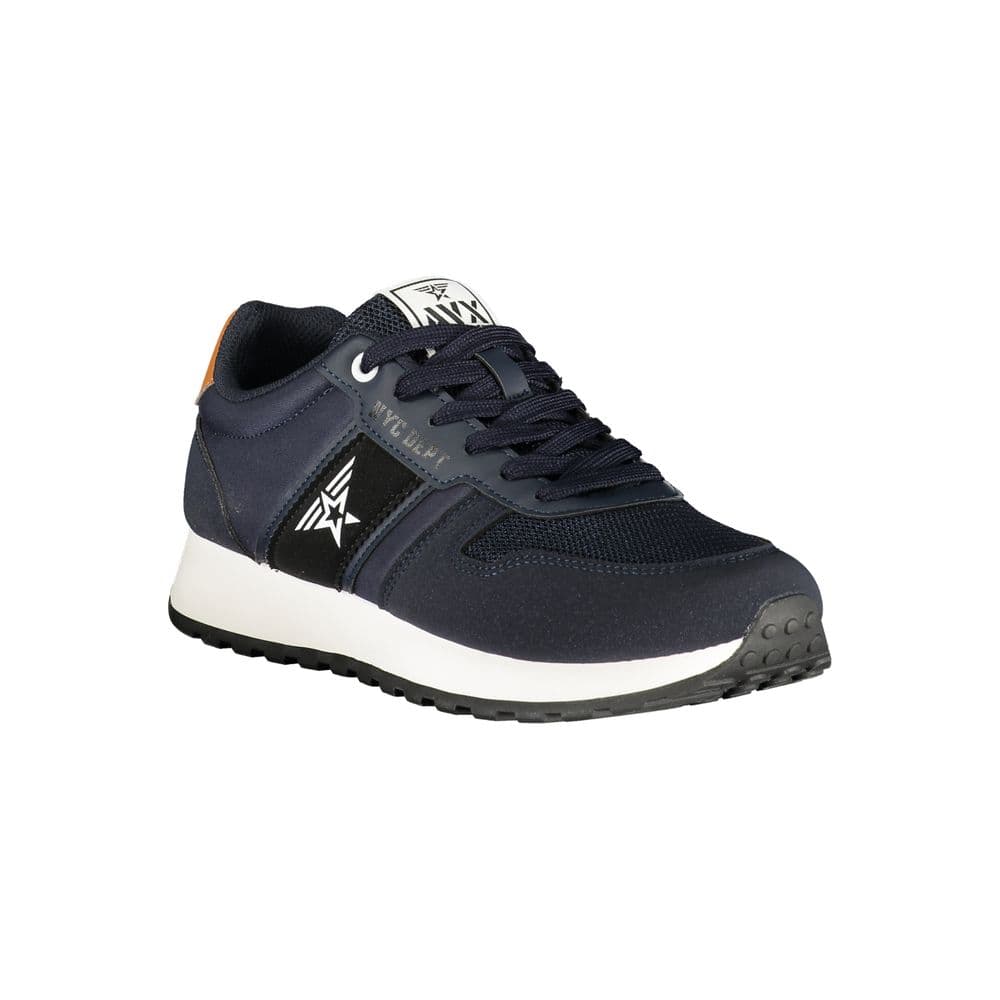 Avirex Blue Polyurethane Men's Sneaker - 2