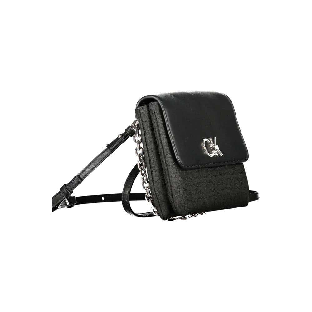 Calvin Klein Black Polyester Women Handbag - 3