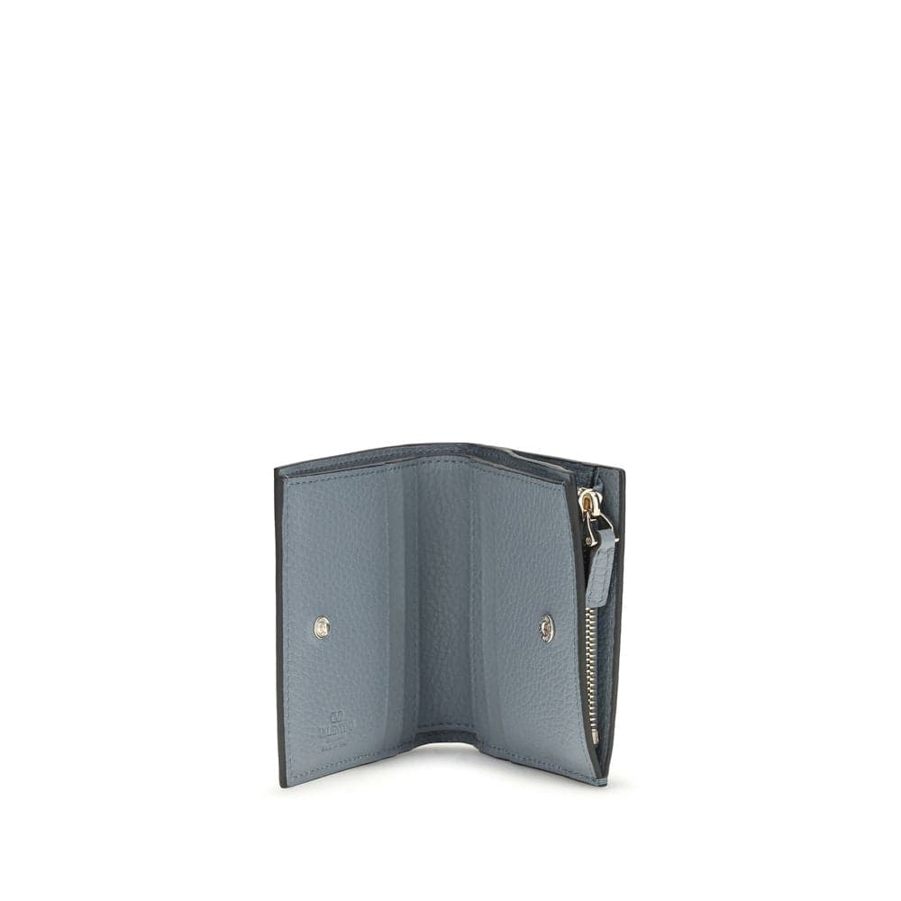 Valentino Garavani Blue Lamb Ovis Aries Aries Wallet - 3