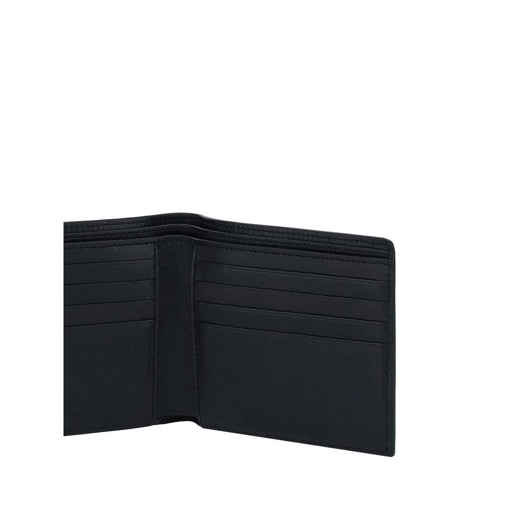 Balenciaga Black Calf Leather Bos Taurus Wallet - 3