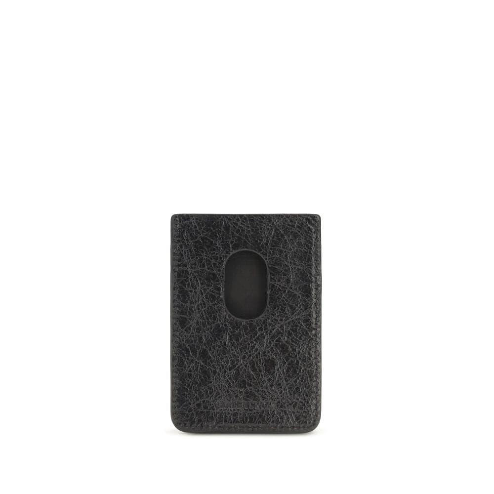 Balenciaga Black Lamb Ovis Aries Aries Wallet - 2