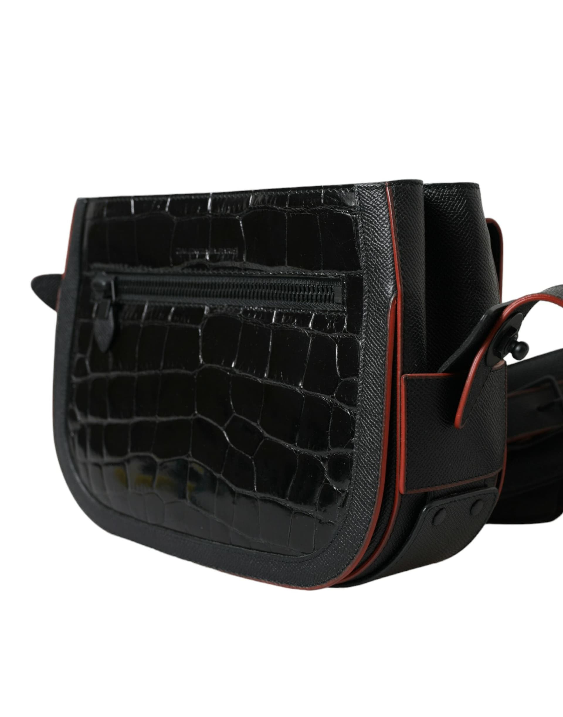 Balenciaga Black Exotic Leather Shoulder Crossbody Camera Bag - 3
