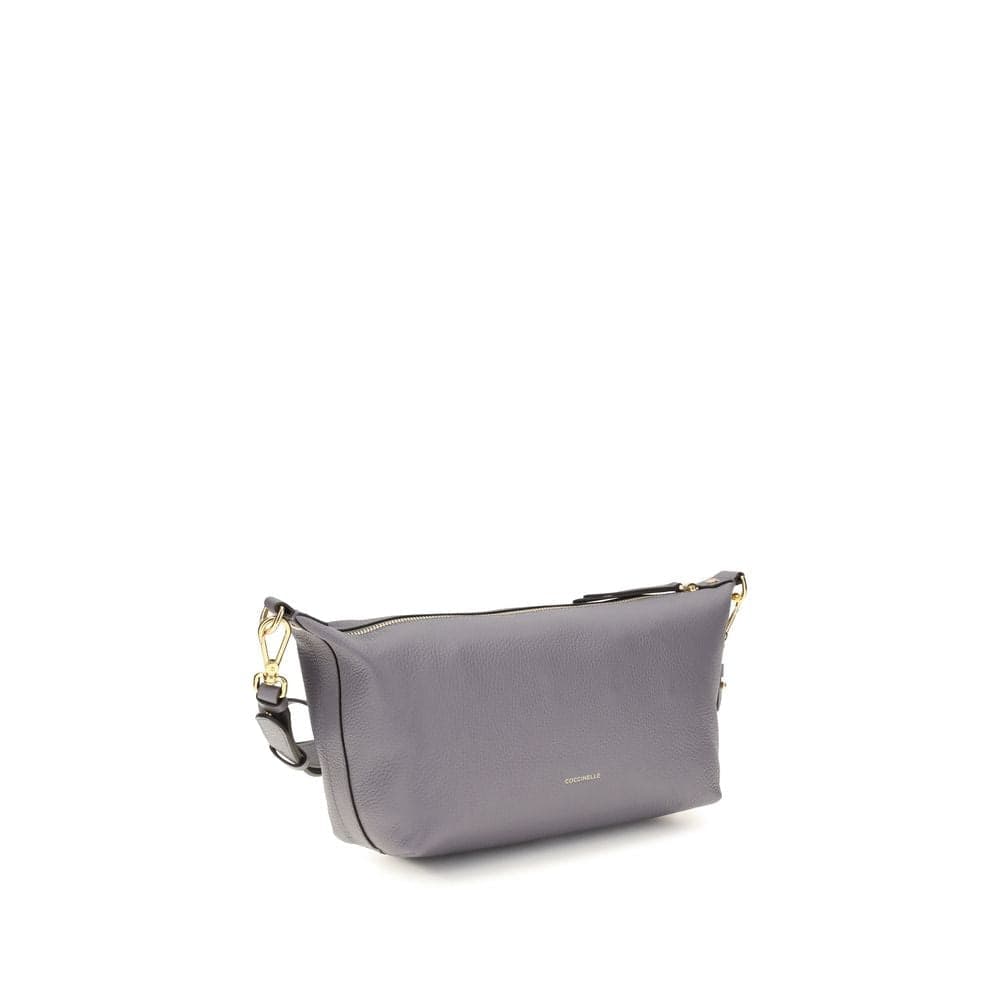 Coccinelle Gray Calf Leather Bos Taurus Shoulder Bag - 3