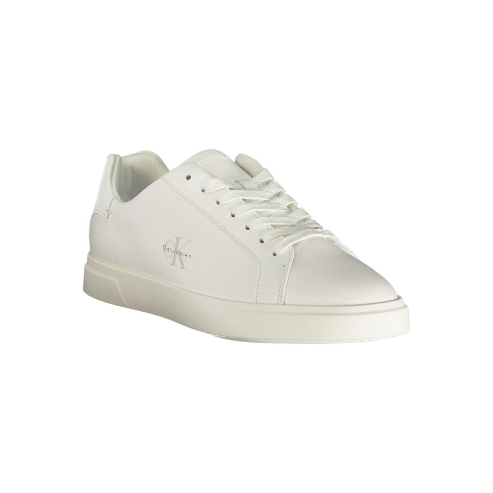 Calvin Klein White Polyurethane Women Sneaker - 2