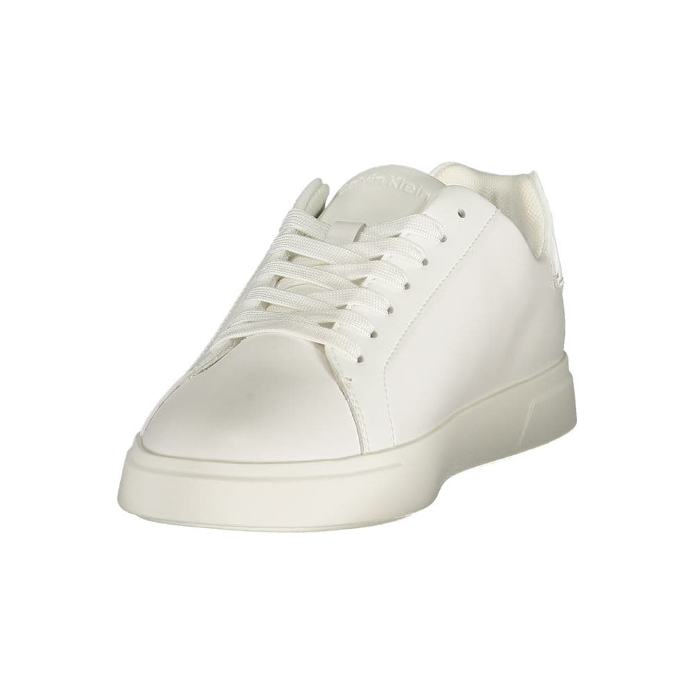 Calvin Klein White Polyurethane Women Sneaker - 3