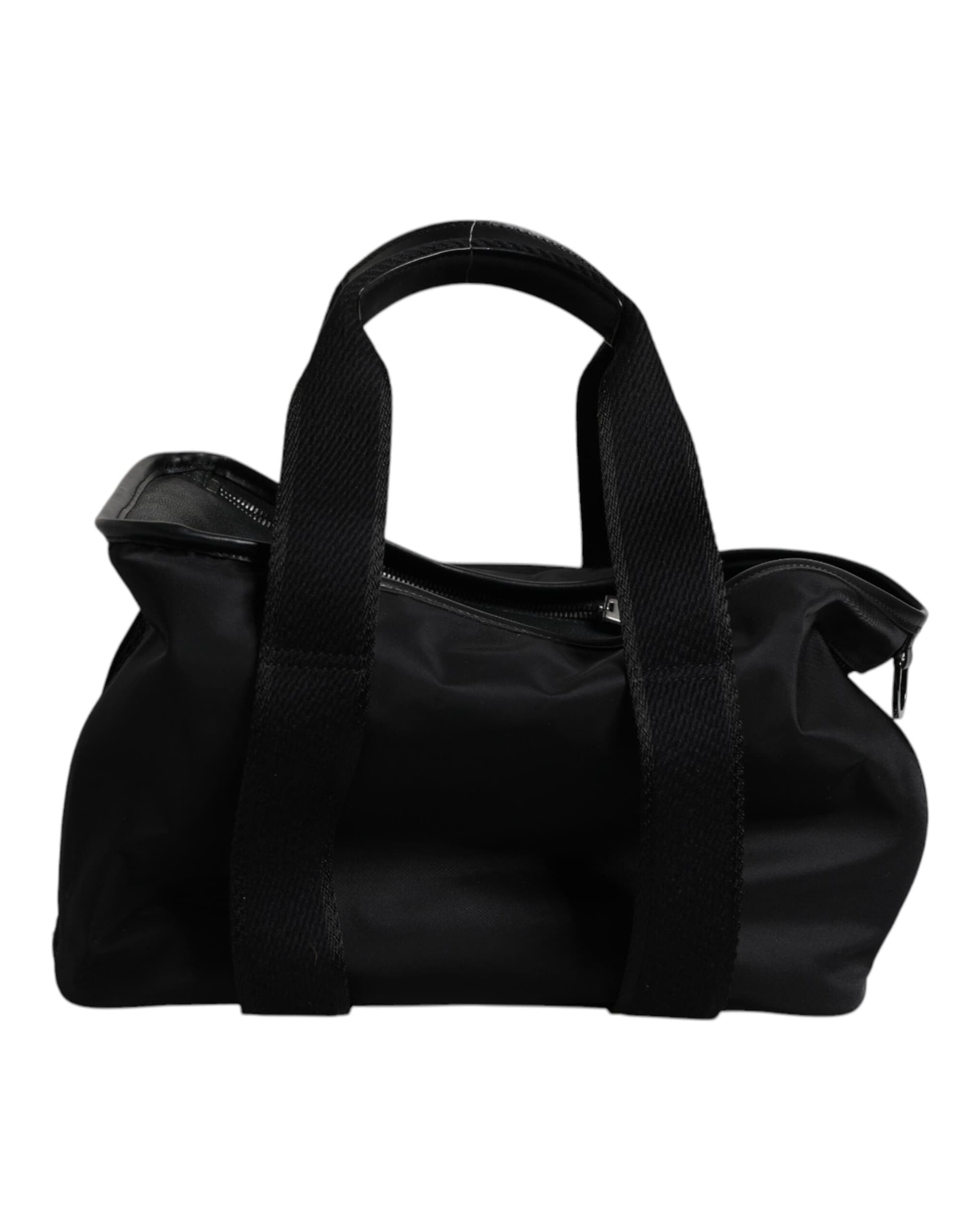 Dolce & Gabbana Black Shoulder Strap Pet Carry Logo Plaque Bag - 5