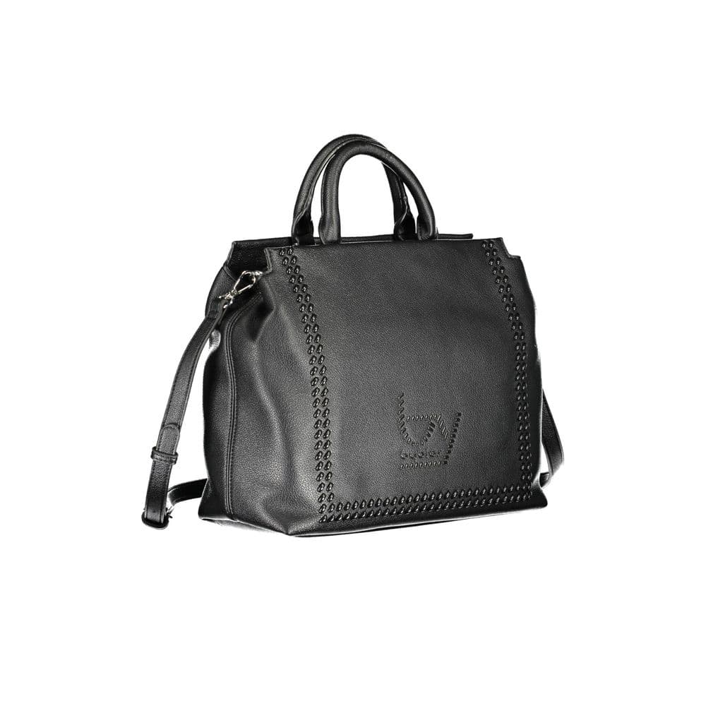 BYBLOS Black Polyurethane Women Handbag - 3