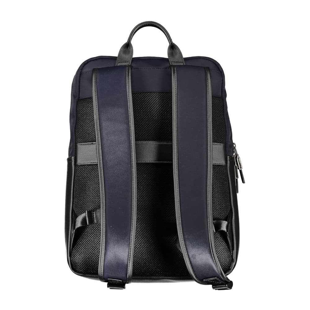 Tommy Hilfiger Blue Polyurethane Men's Backpack - 2