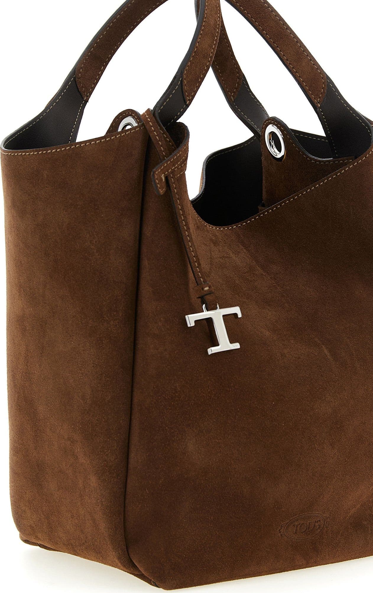 Tod's Brown Calfskin Handbag - 3