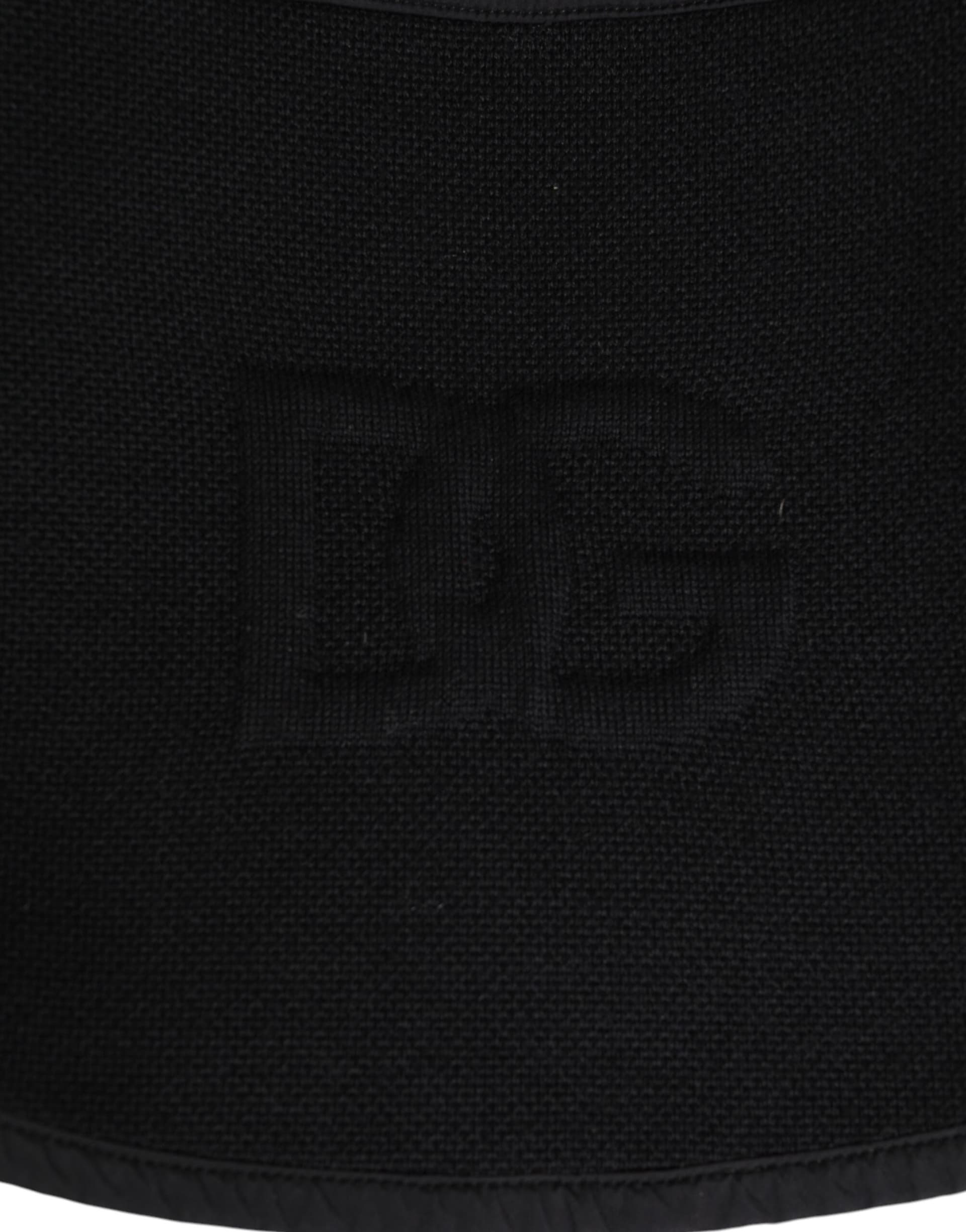 Dolce & Gabbana Black Lace Stole Knitted DG Logo Men One Size Scarf - 5