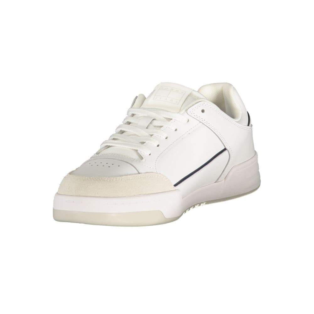 Tommy Hilfiger White Polyurethane Men Sneaker - 3