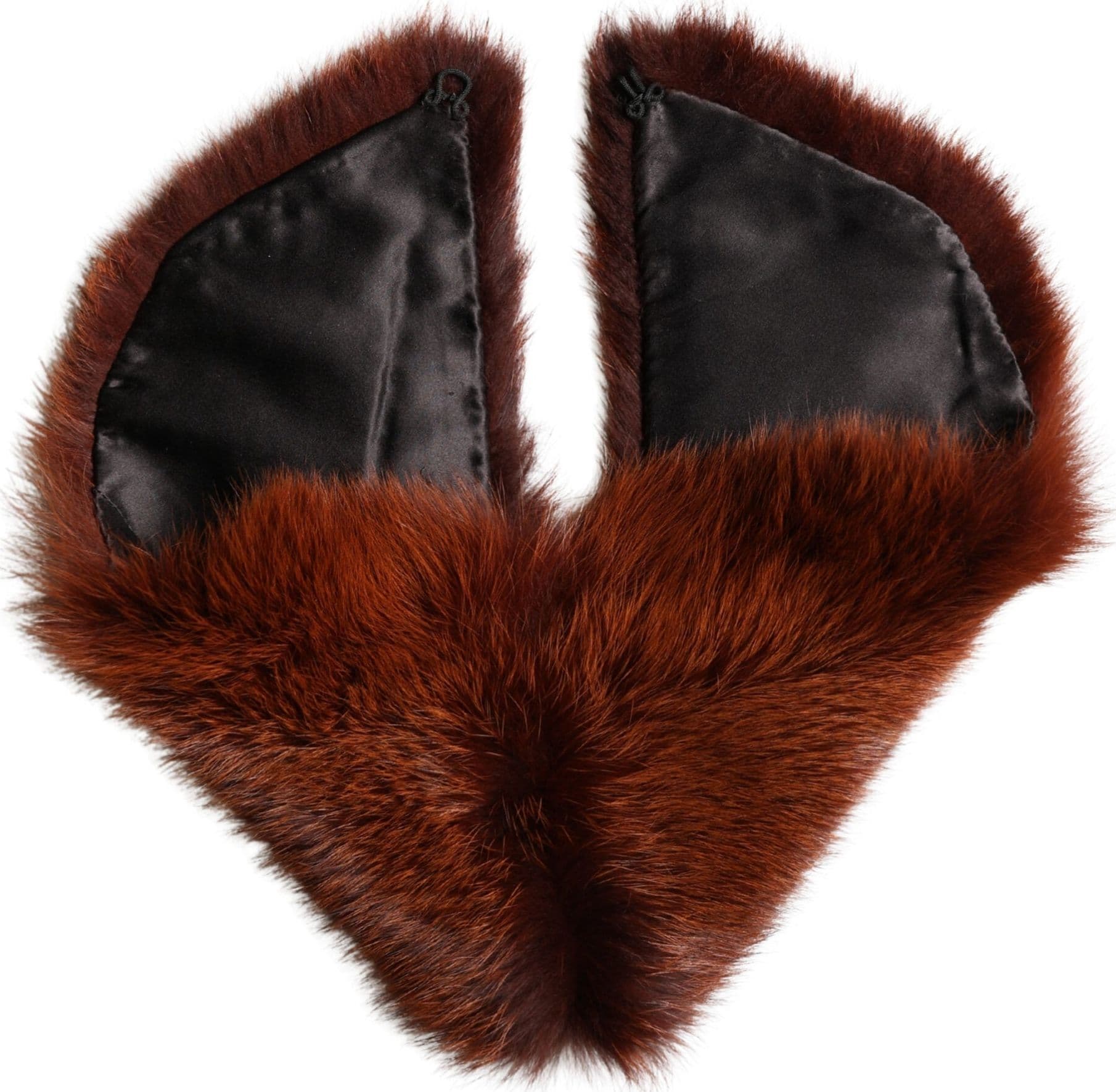 Dolce & Gabbana Brown Mink Fur Collar Women Neck Wrap 60cm x 14cm  Scarf - 5