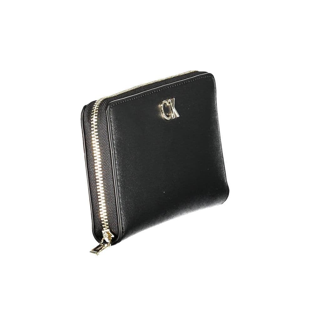 Calvin Klein Black Polyethylene Women Wallet - 3