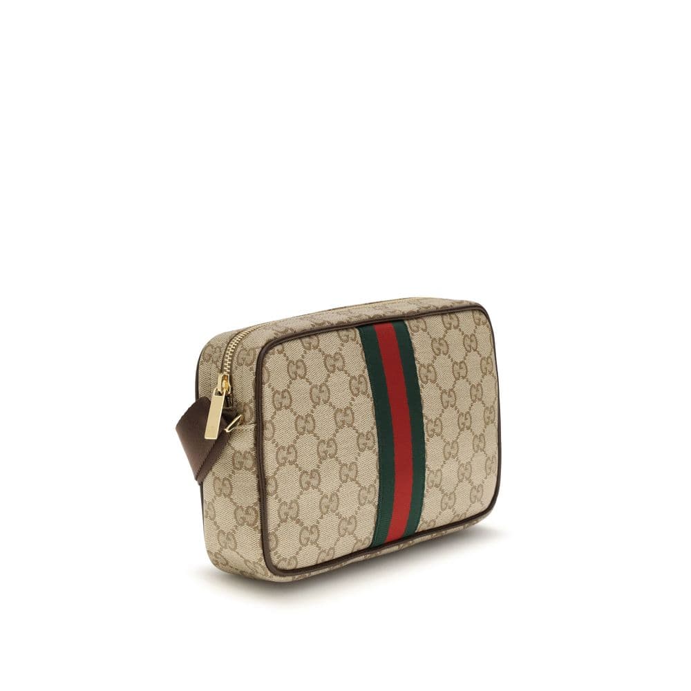 Gucci Beige Cotton Shoulder Bag - 2