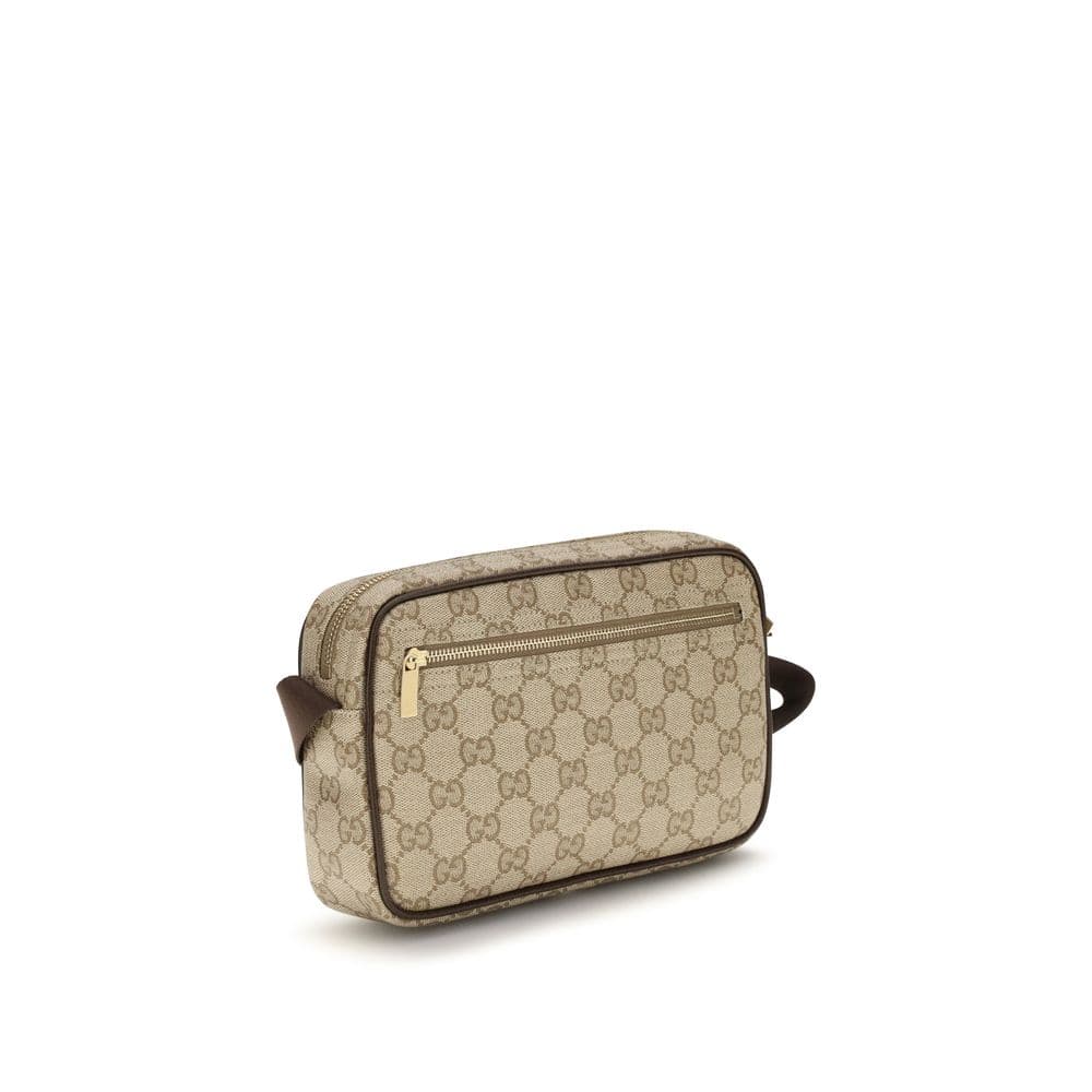 Gucci Beige Cotton Shoulder Bag - 3