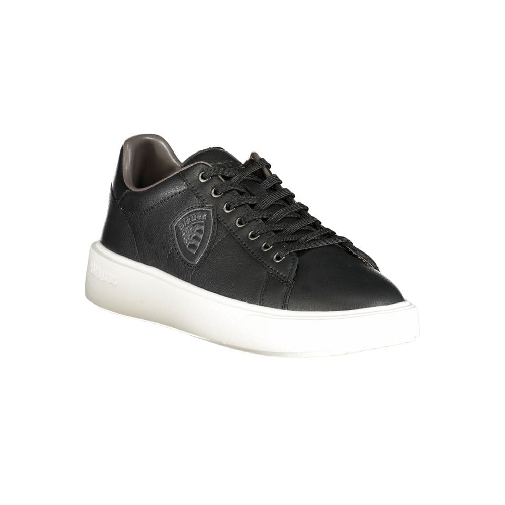 Blauer Black Polyurethane Men's Sneaker - 2