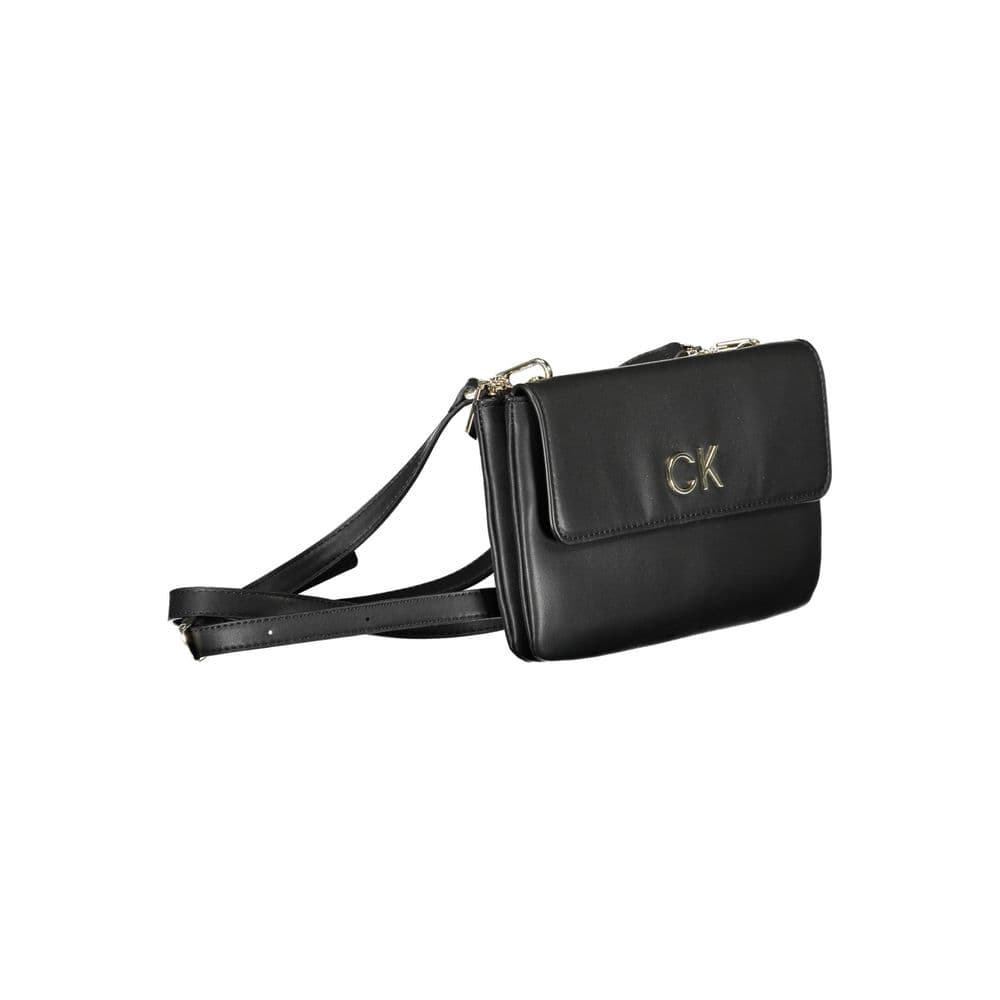 Calvin Klein Black Polyester Women Handbag - 3